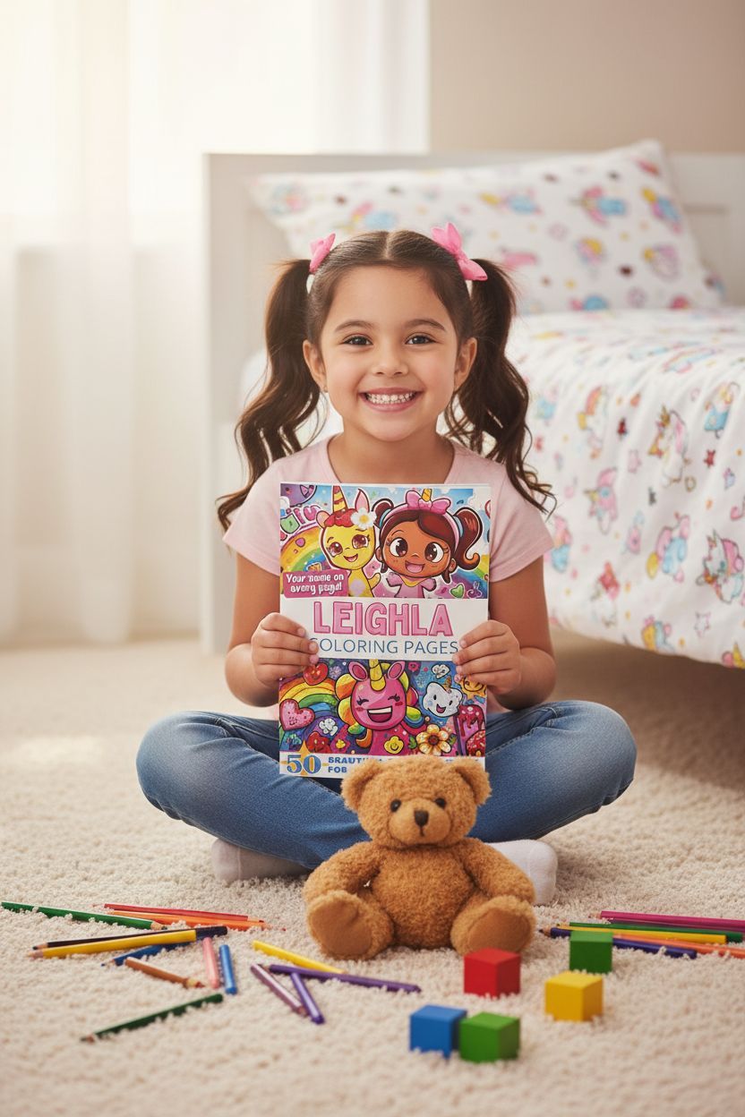 Leighla personal coloring pages