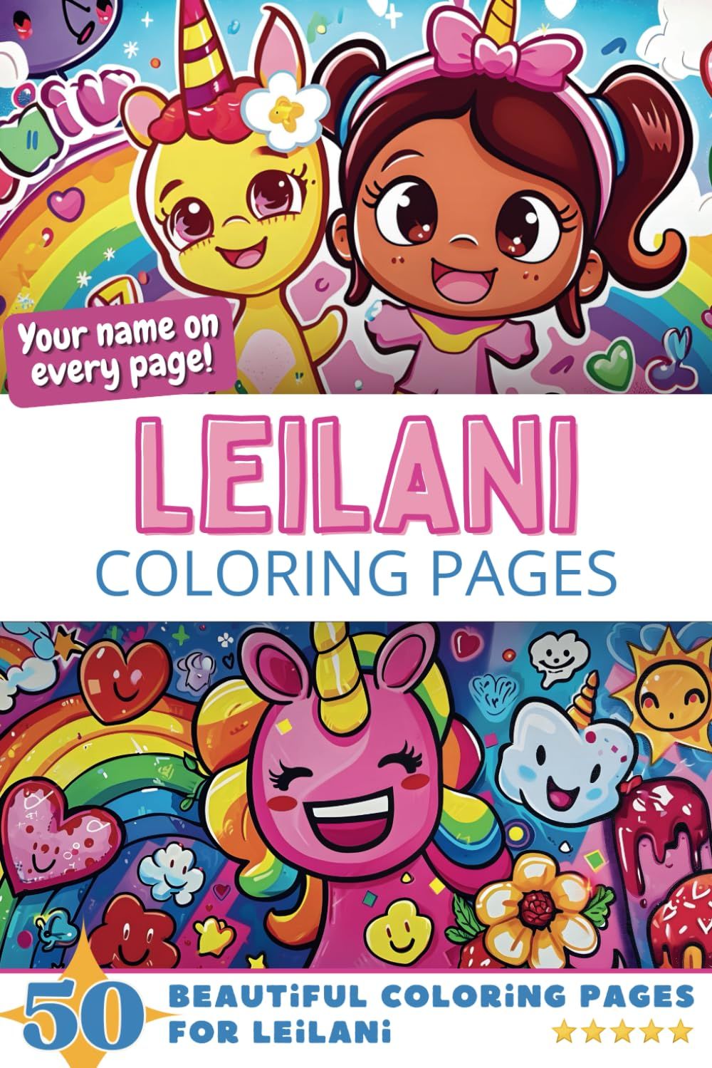 Leilani Coloring Book Cover