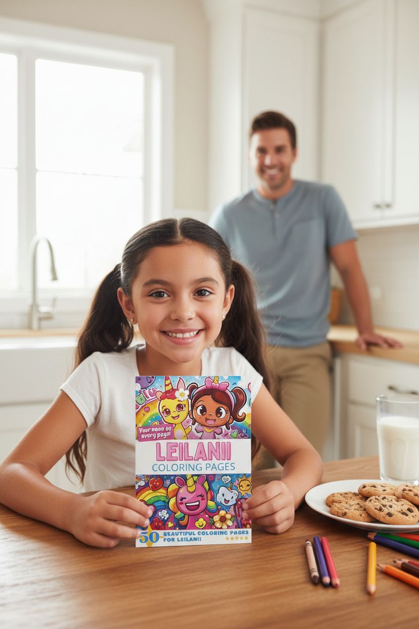 Leilanii personal coloring pages