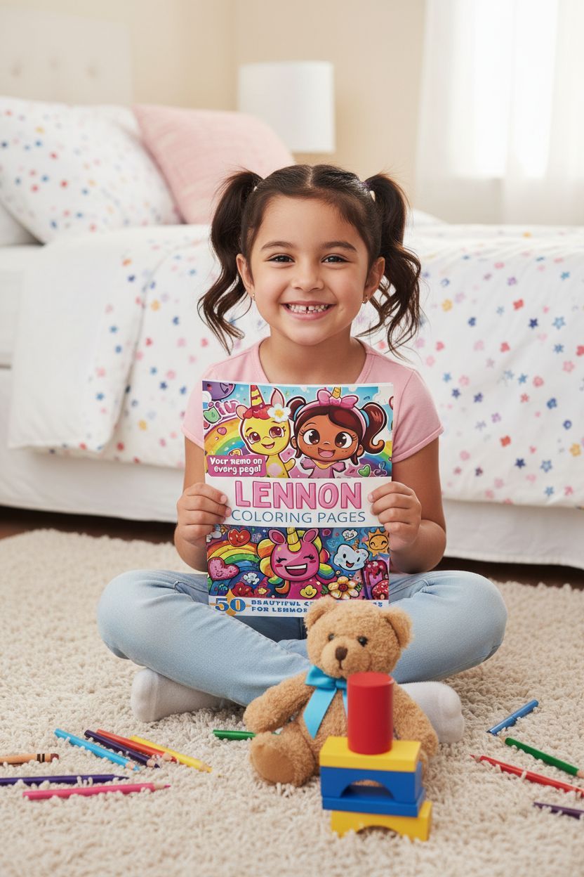 Lennon personal coloring pages