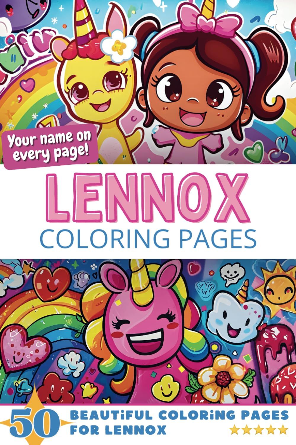 Lennox Coloring Book Cover