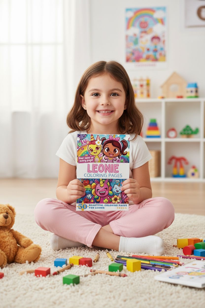 Leonie personal coloring pages