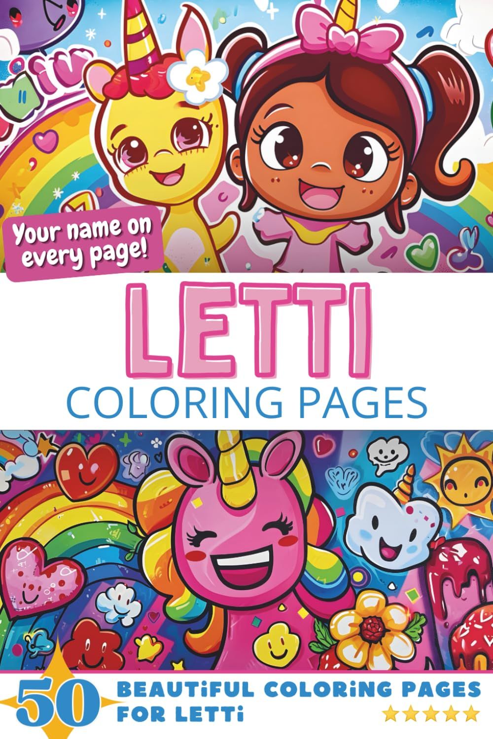 Letti Coloring Book Cover