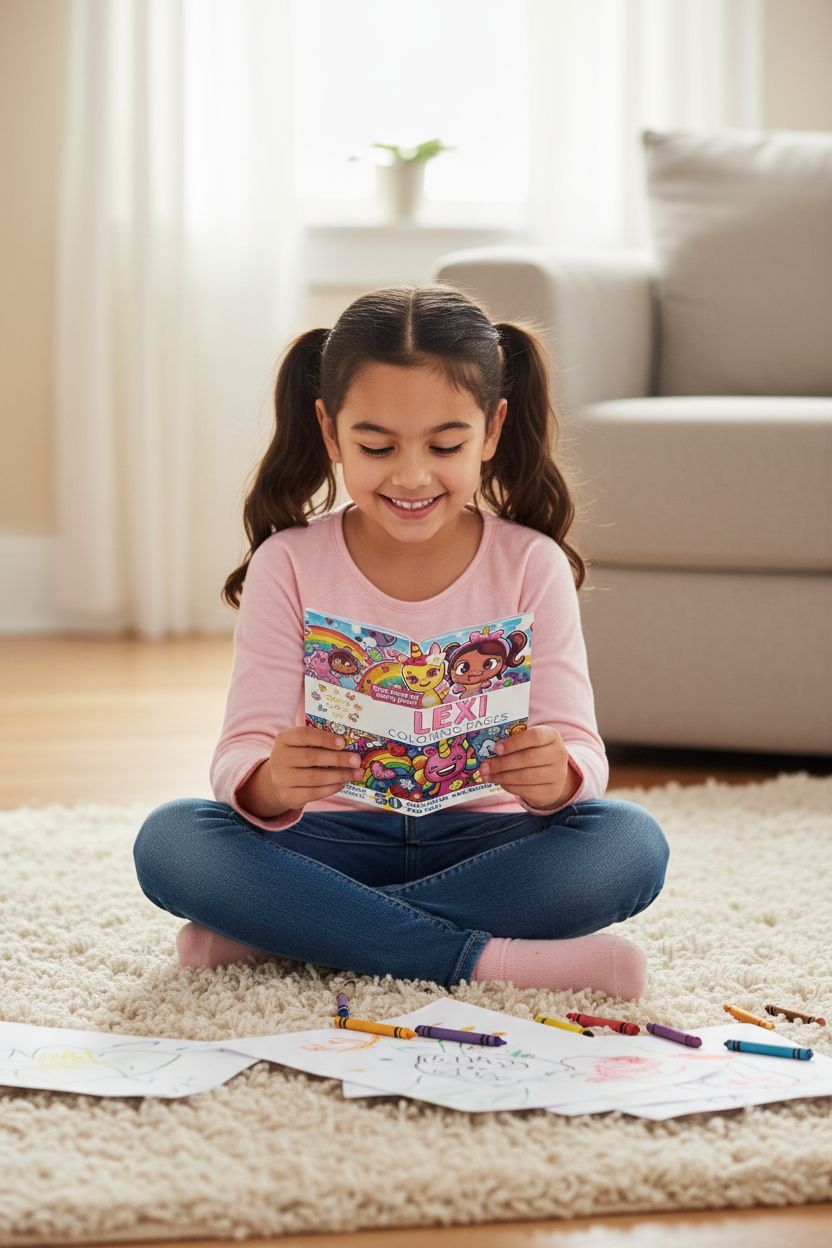 Lexi personal coloring pages