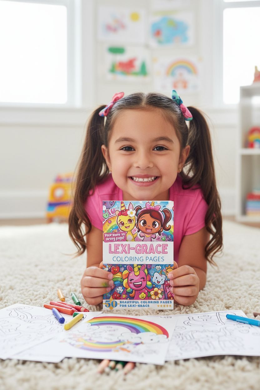 Lexi-Grace personal coloring pages