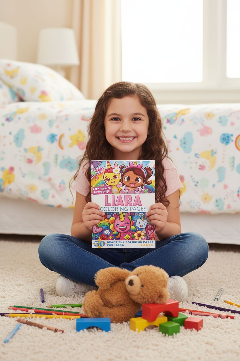 Liara personal coloring pages