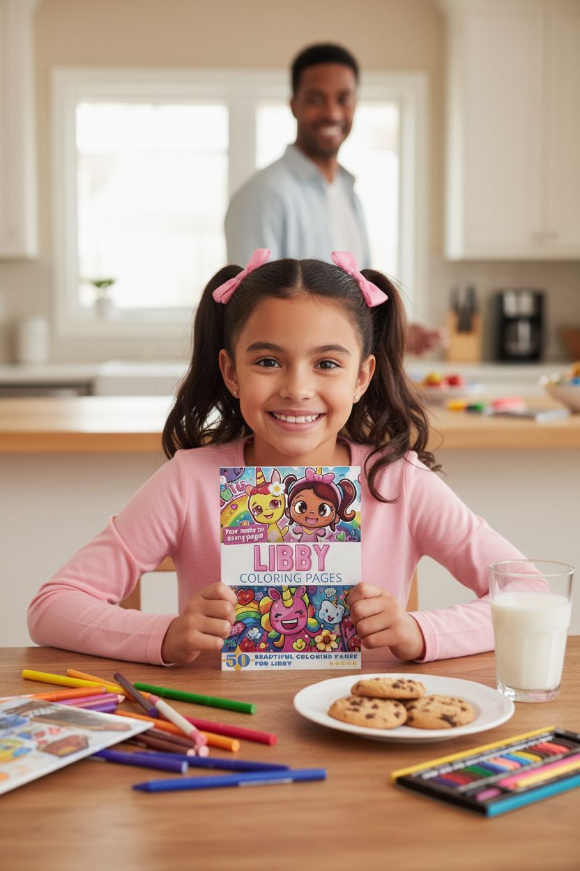 Libby personal coloring pages