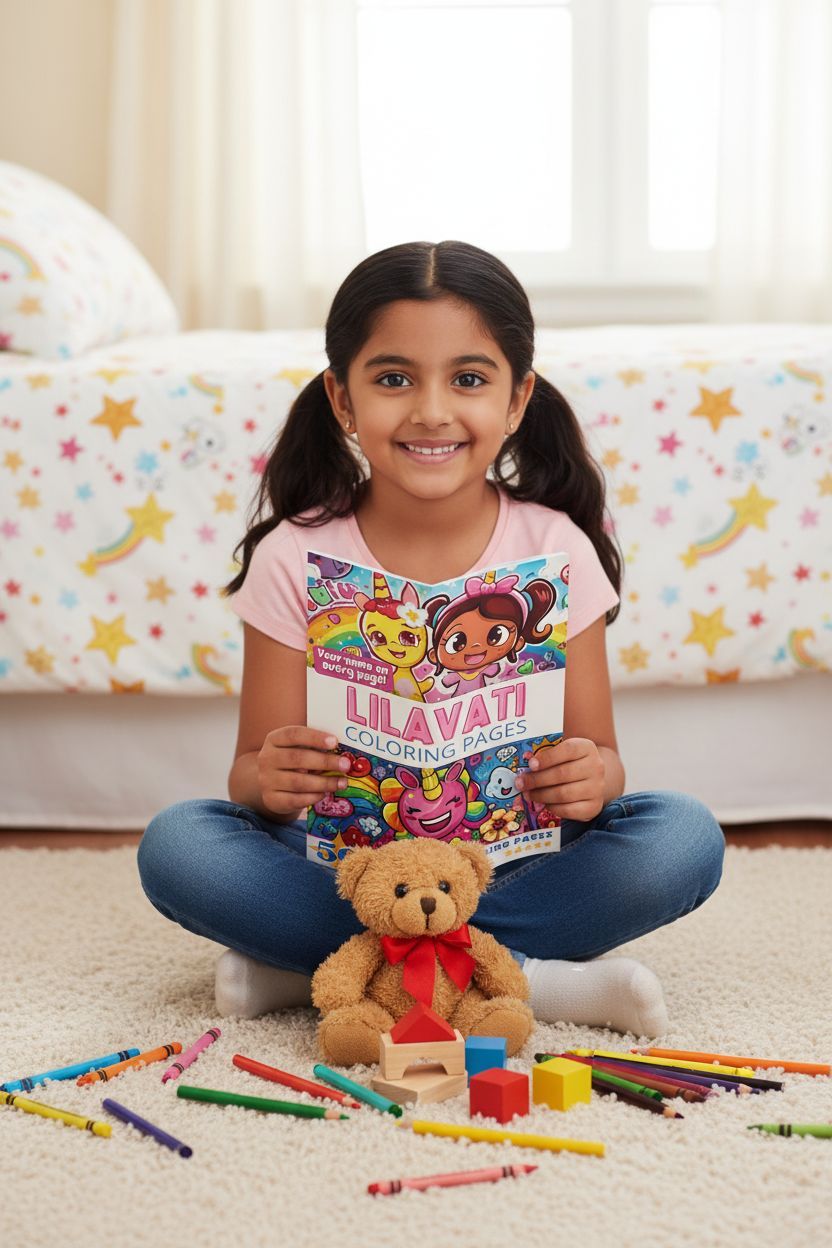 Lilavati personal coloring pages