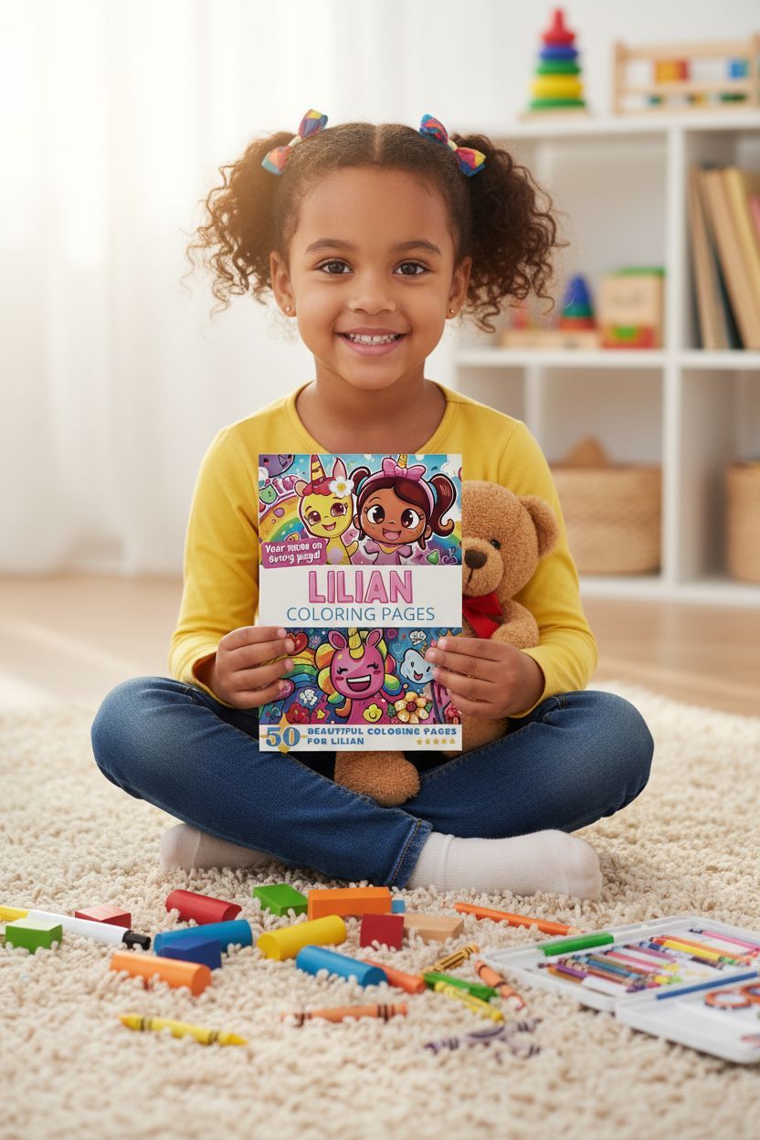 Lilian personal coloring pages