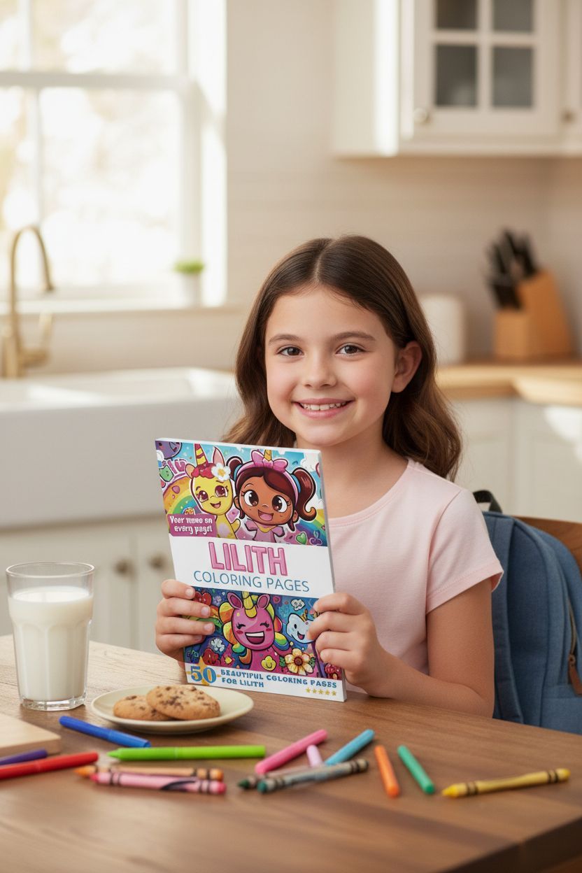 Lilith personal coloring pages