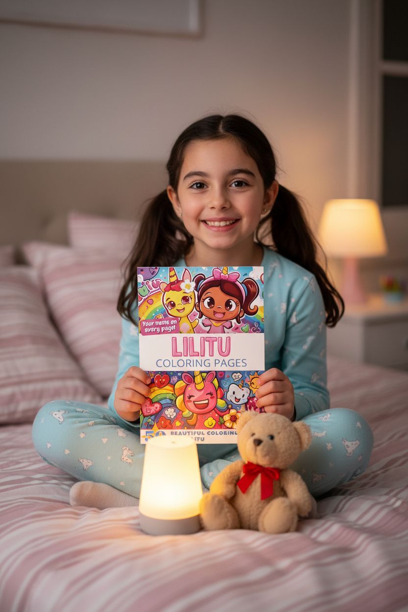 Lilitu personal coloring pages