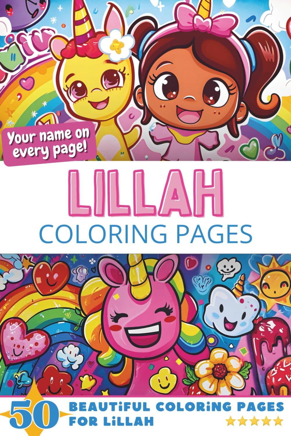Lillah Coloring Book Cover