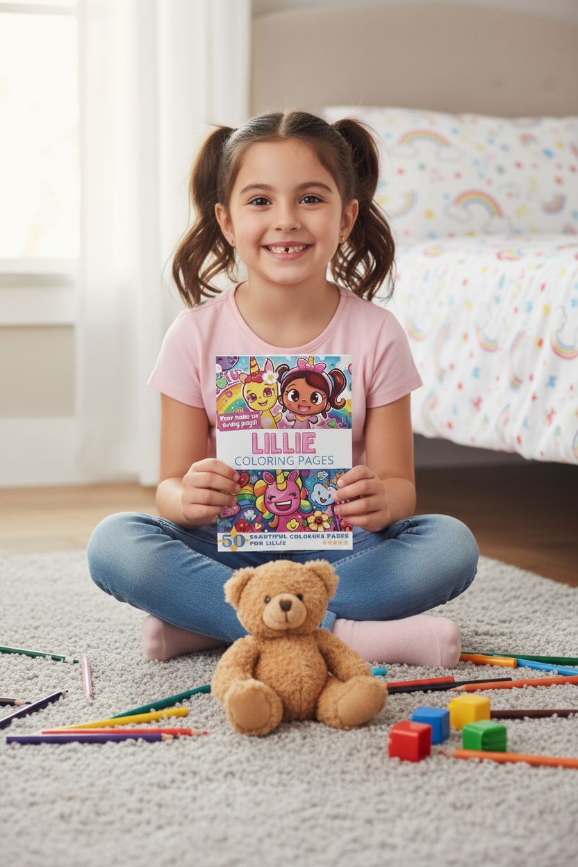 Lillie personal coloring pages