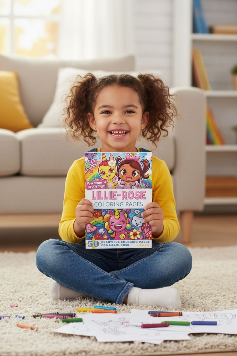 Lillie-Rose personal coloring pages