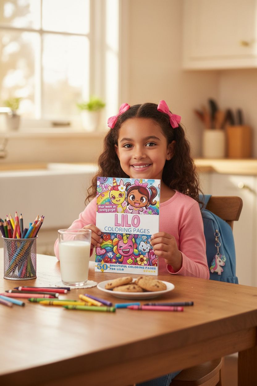 Lilo personal coloring pages