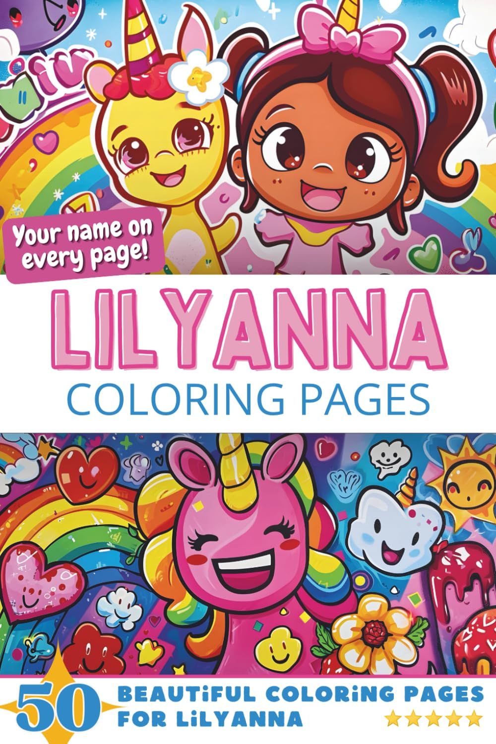 Lilyanna Coloring Book Cover