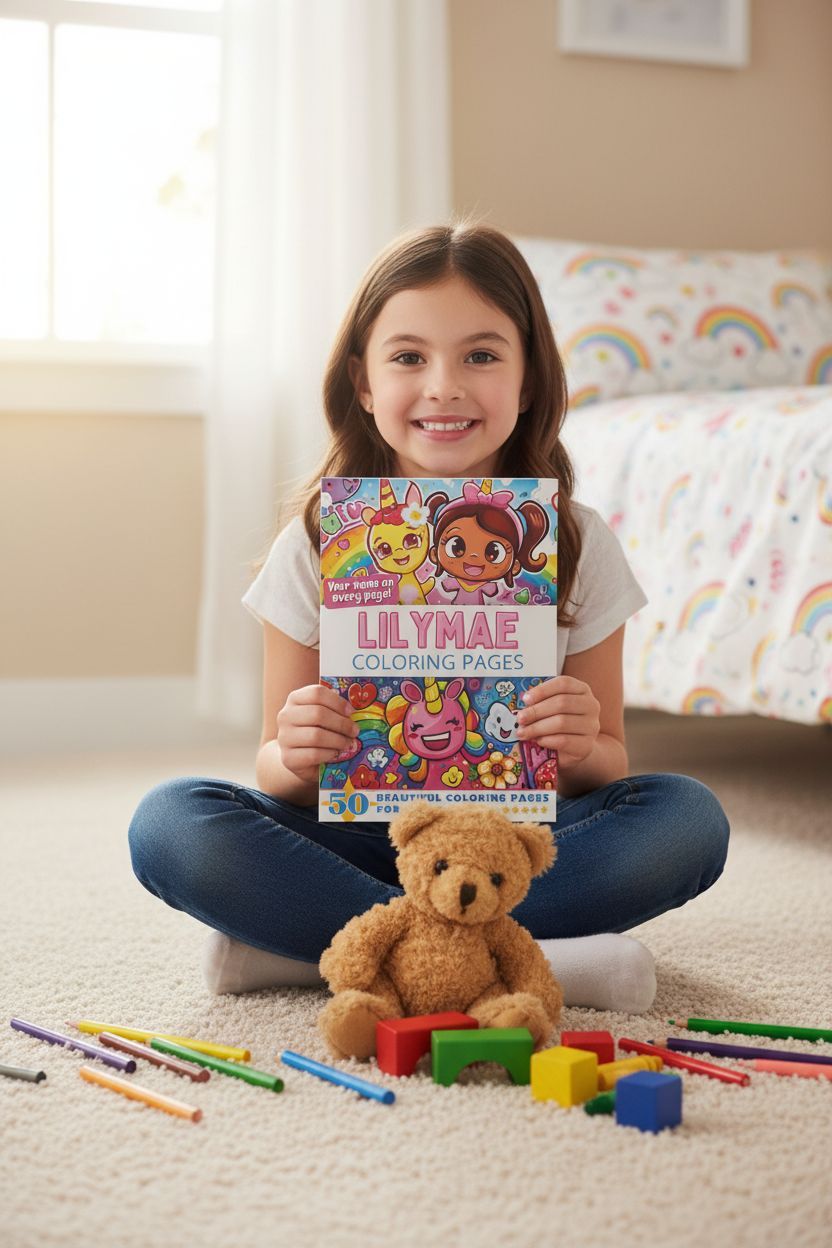 Lilymae personal coloring pages