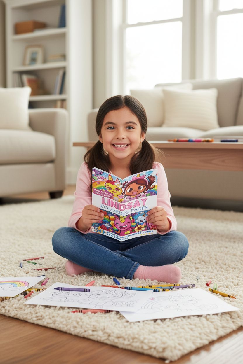 Lindsay personal coloring pages