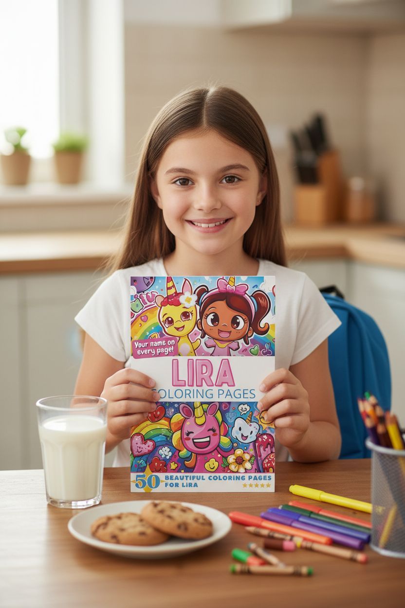 Lira personal coloring pages