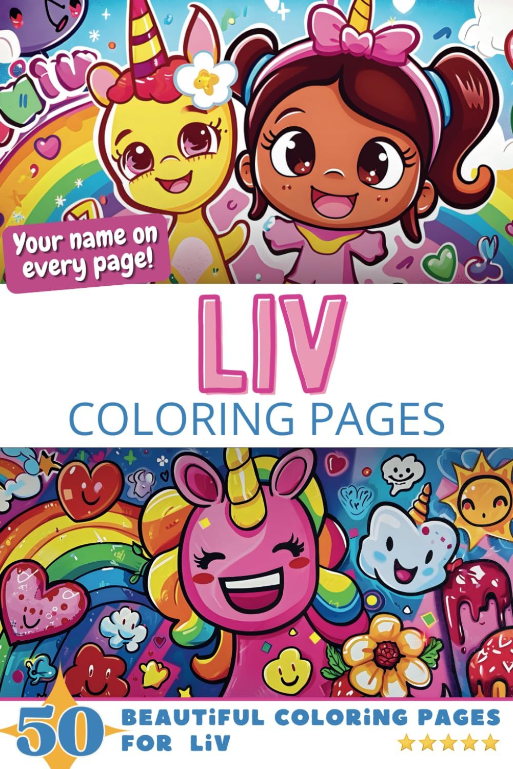 Liv Coloring Book Cover
