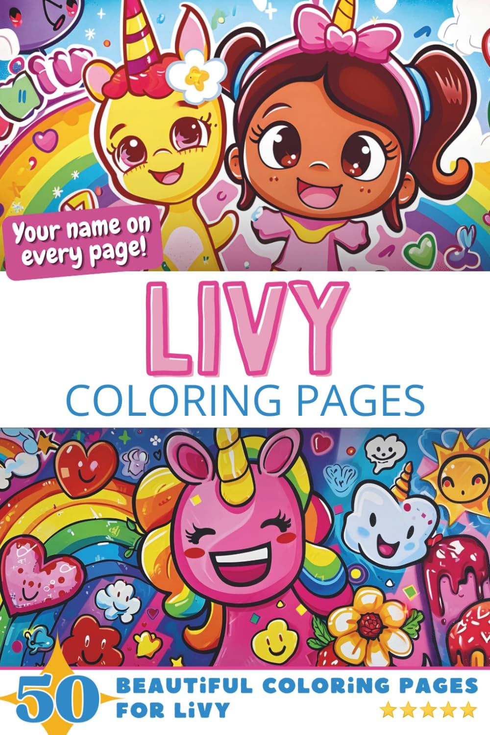 Livy Coloring Book Cover