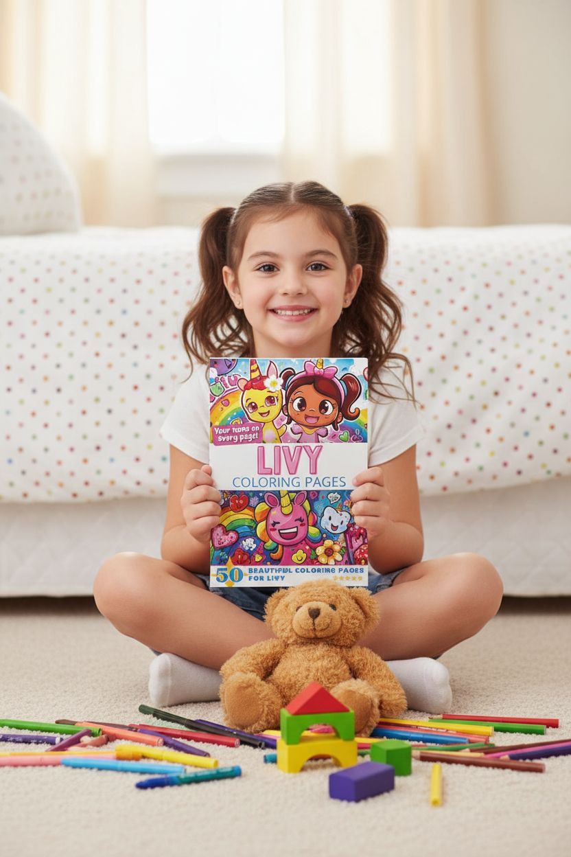 Livy personal coloring pages