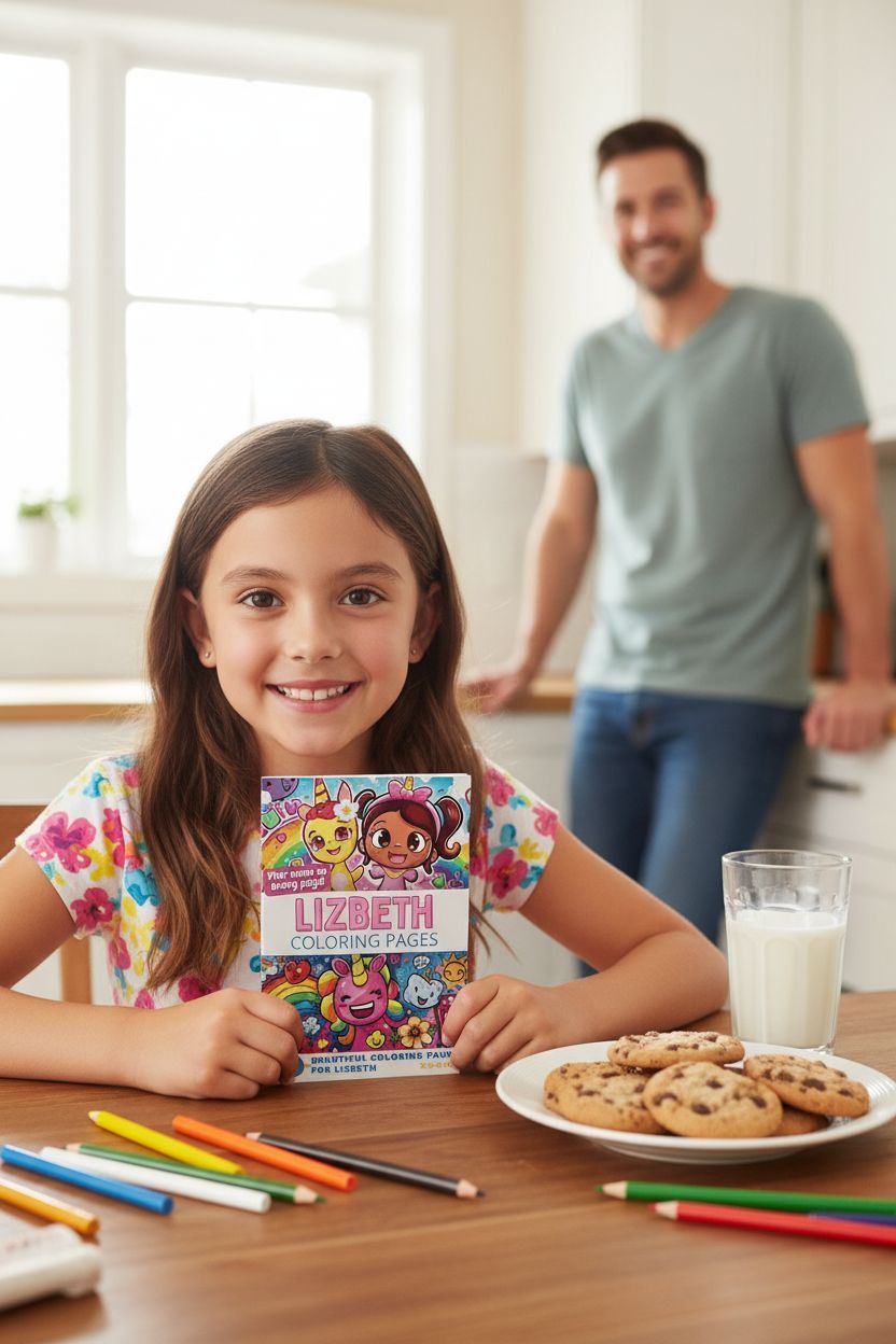 Lizbeth personal coloring pages