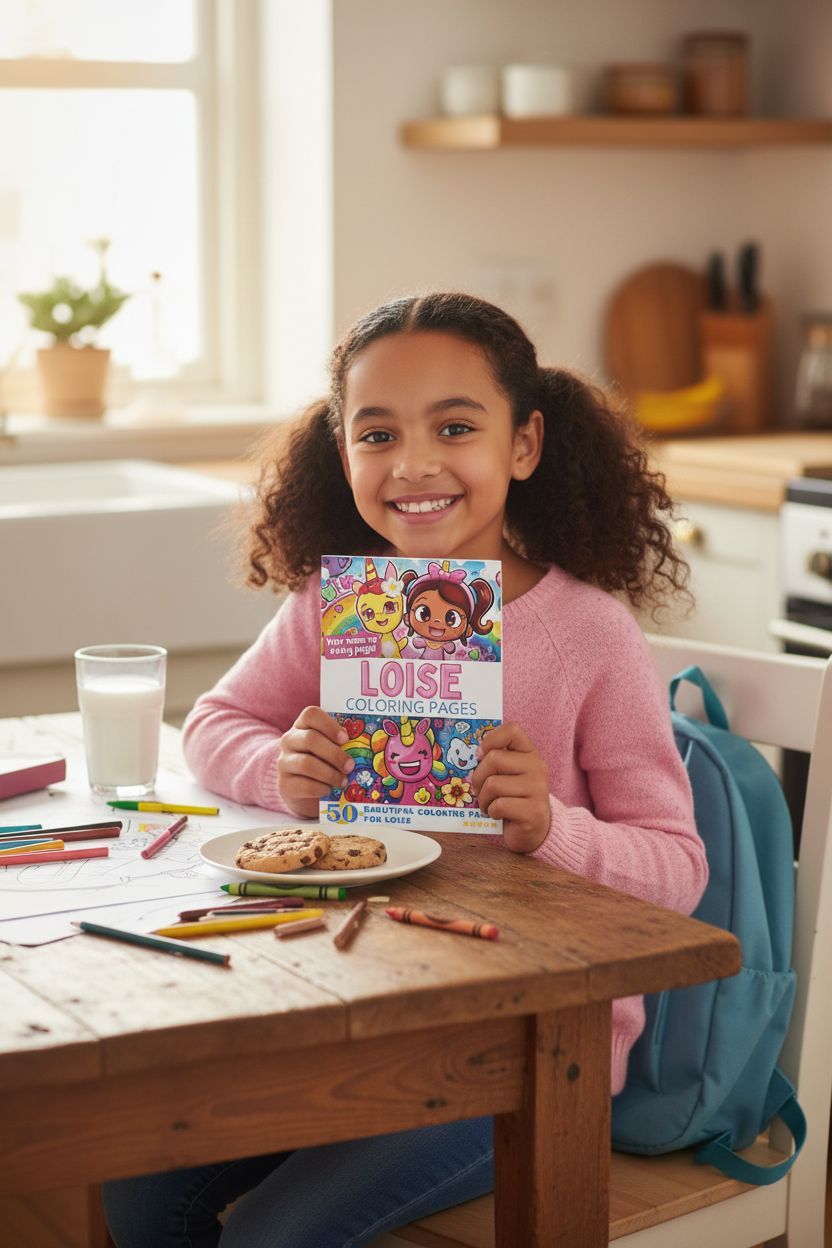 Loise personal coloring pages