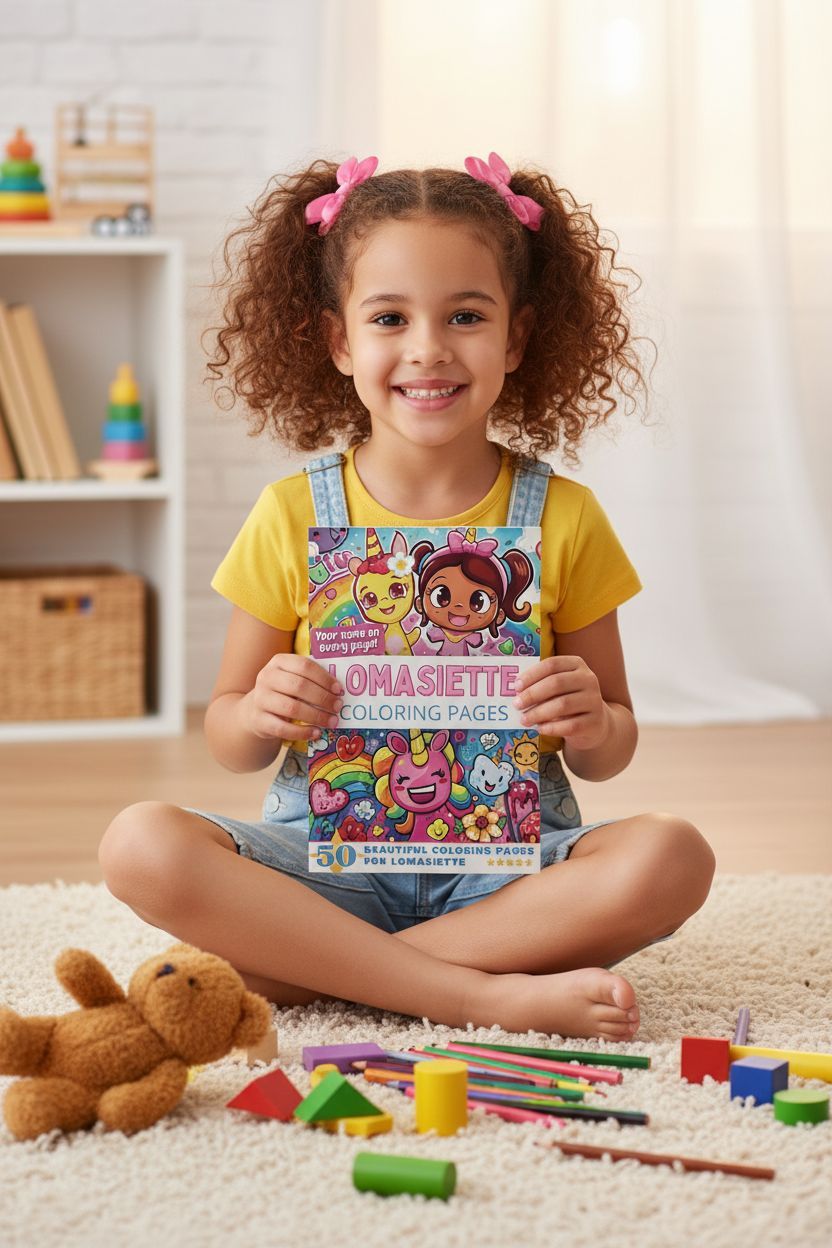 Lomasiette personal coloring pages