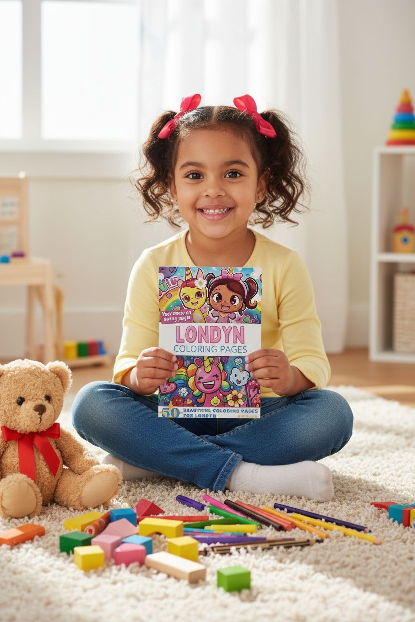 Londyn personal coloring pages