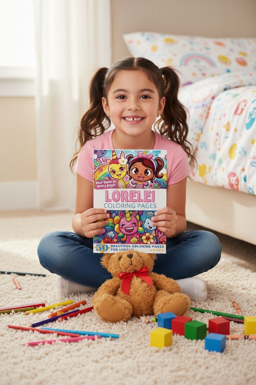 Lorelei personal coloring pages