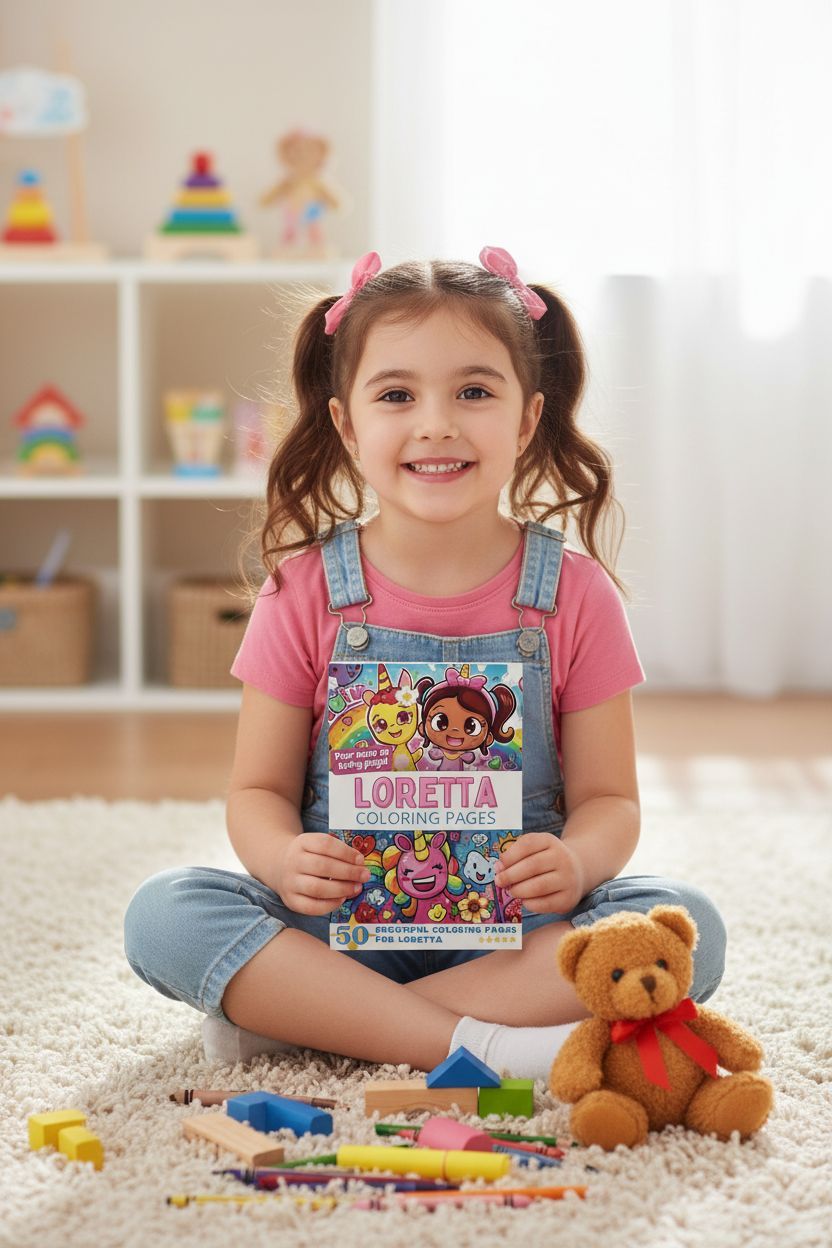 Loretta personal coloring pages