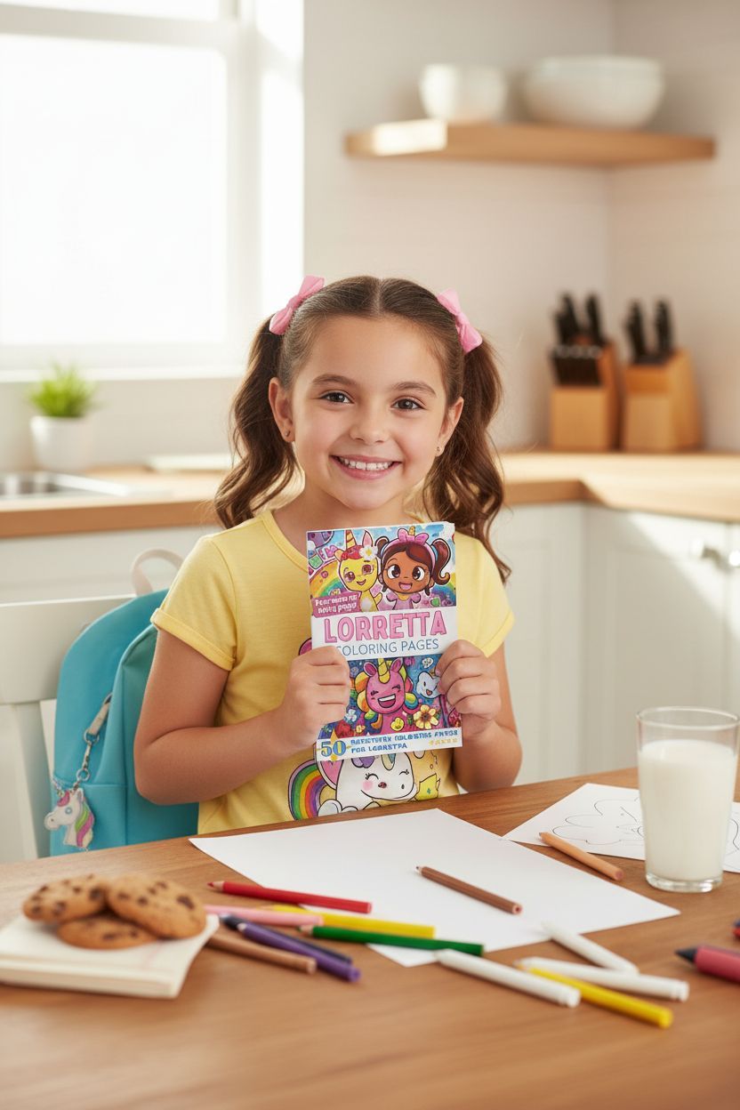 Lorretta personal coloring pages