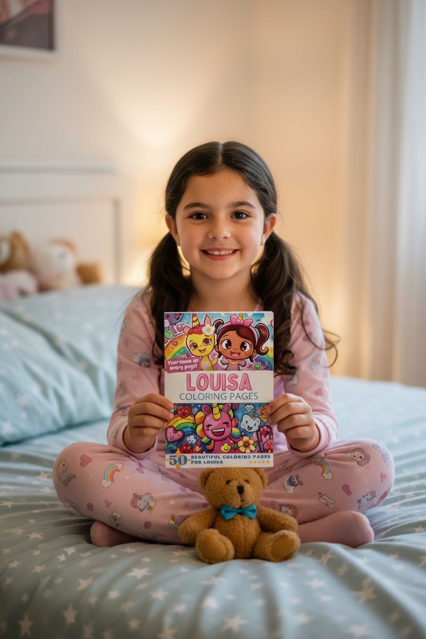 Louisa personal coloring pages