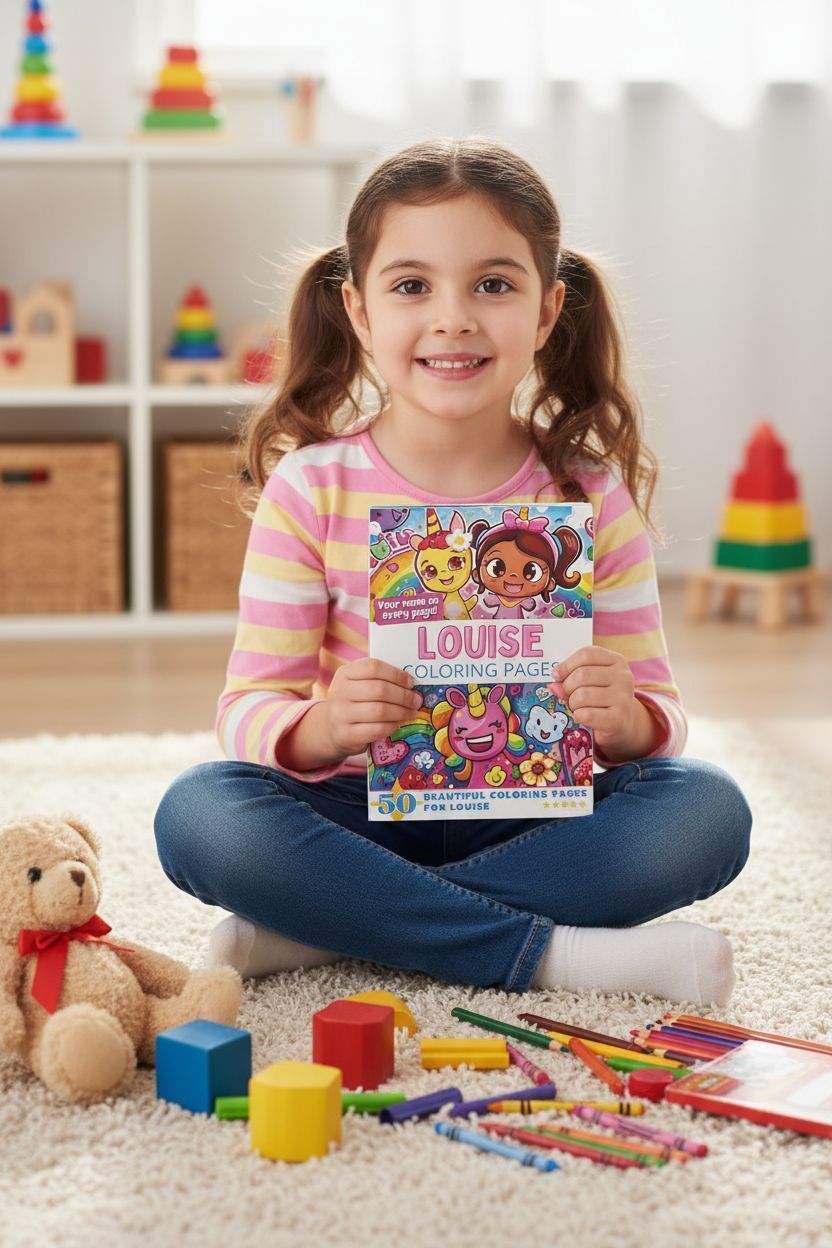 Louise personal coloring pages