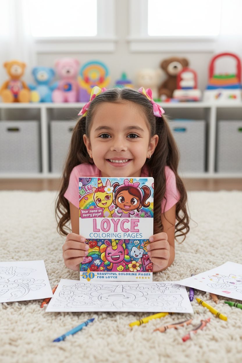 Loyce personal coloring pages