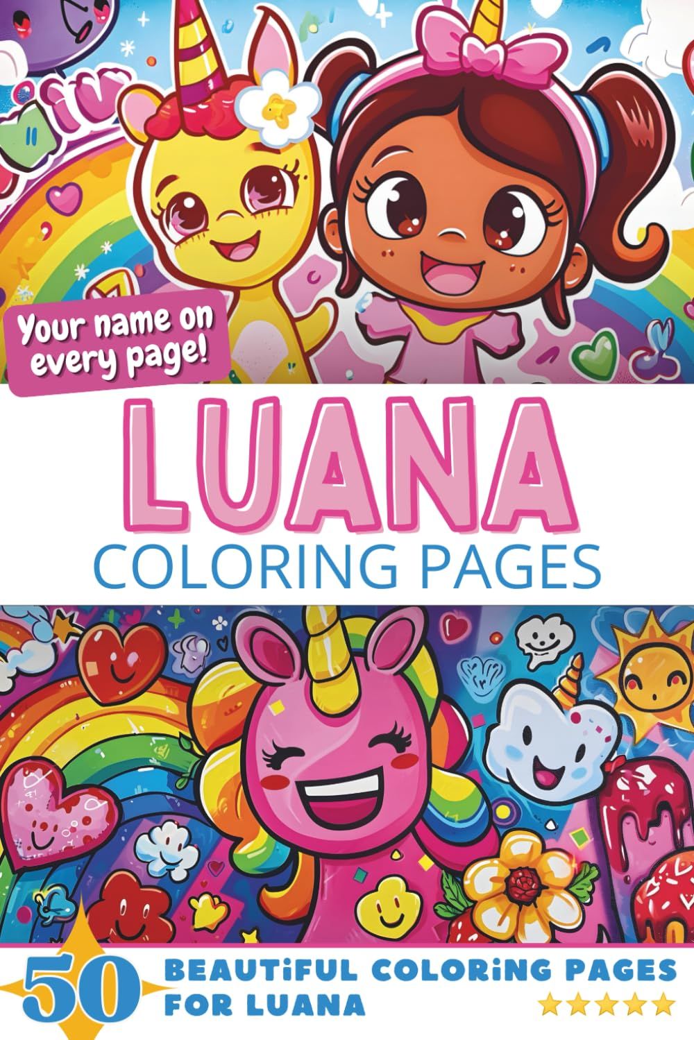 Luana Coloring Book Cover