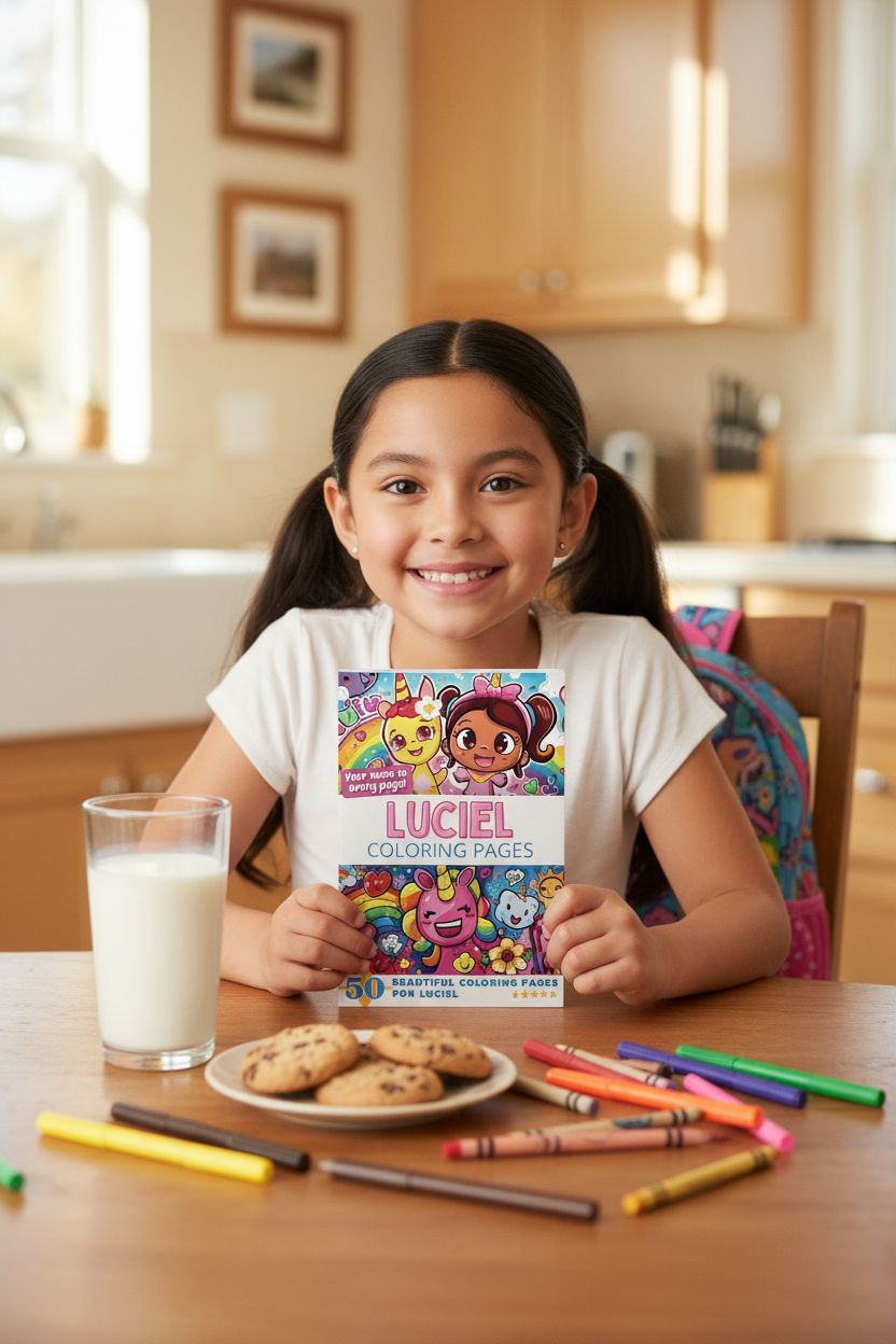 Luciel personal coloring pages