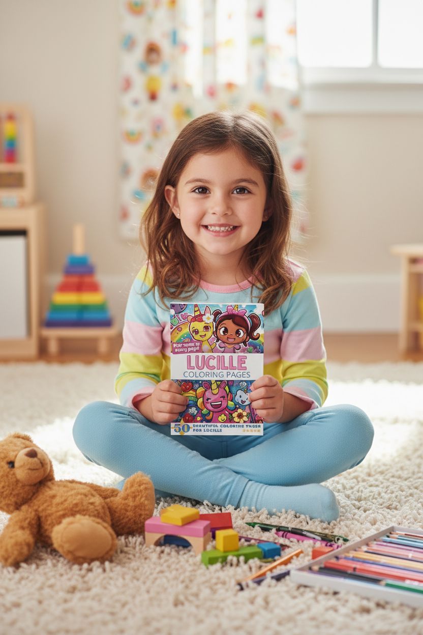 Lucille personal coloring pages