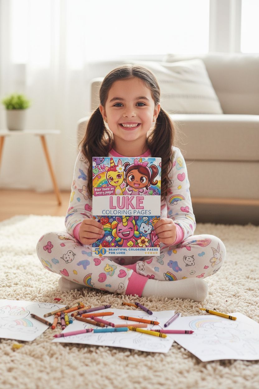 Luke personal coloring pages