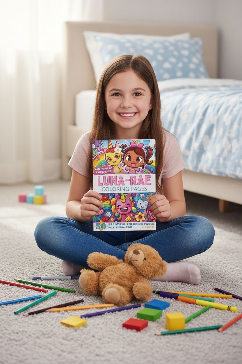 Luna-Rae personal coloring pages