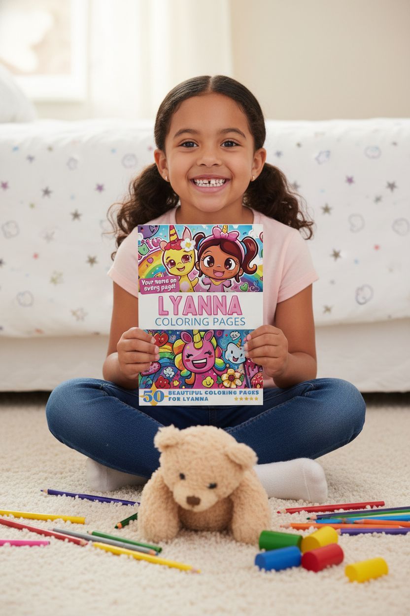 Lyanna personal coloring pages