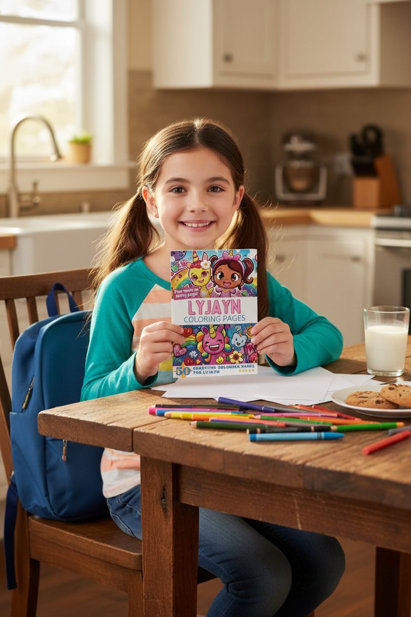 Lyjayn personal coloring pages