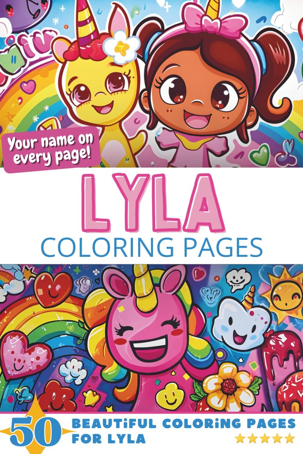 Lyla Coloring Book Cover