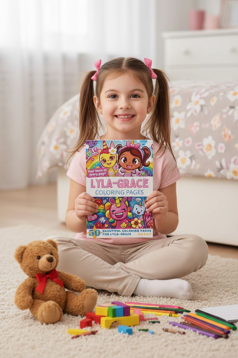 Lyla-Grace personal coloring pages