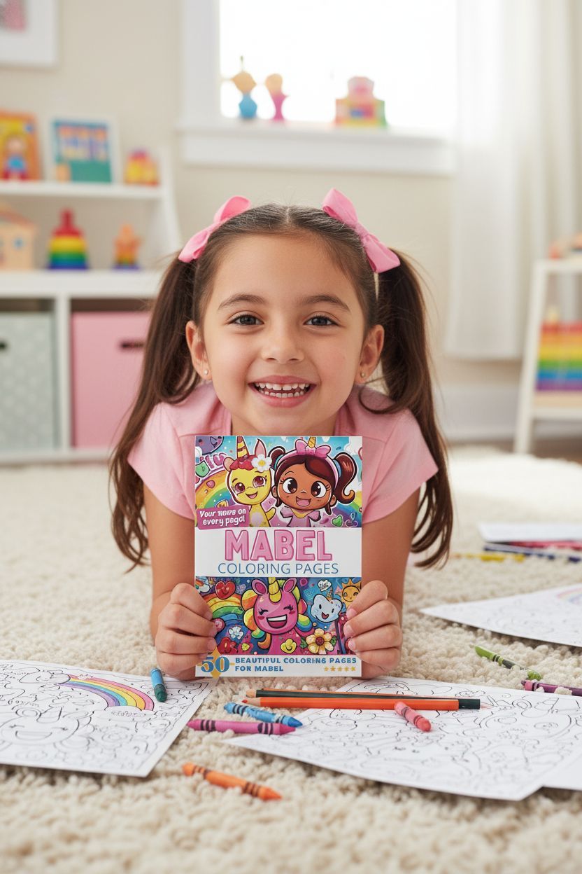 Mabel personal coloring pages