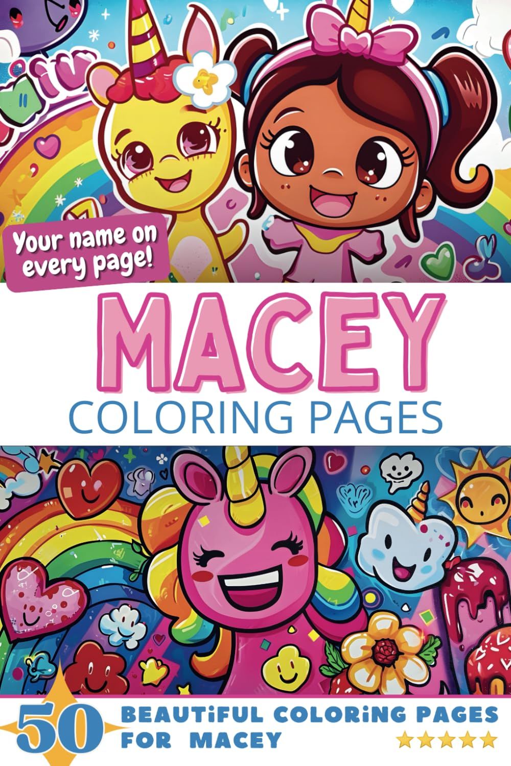 Macey Coloring Book Cover