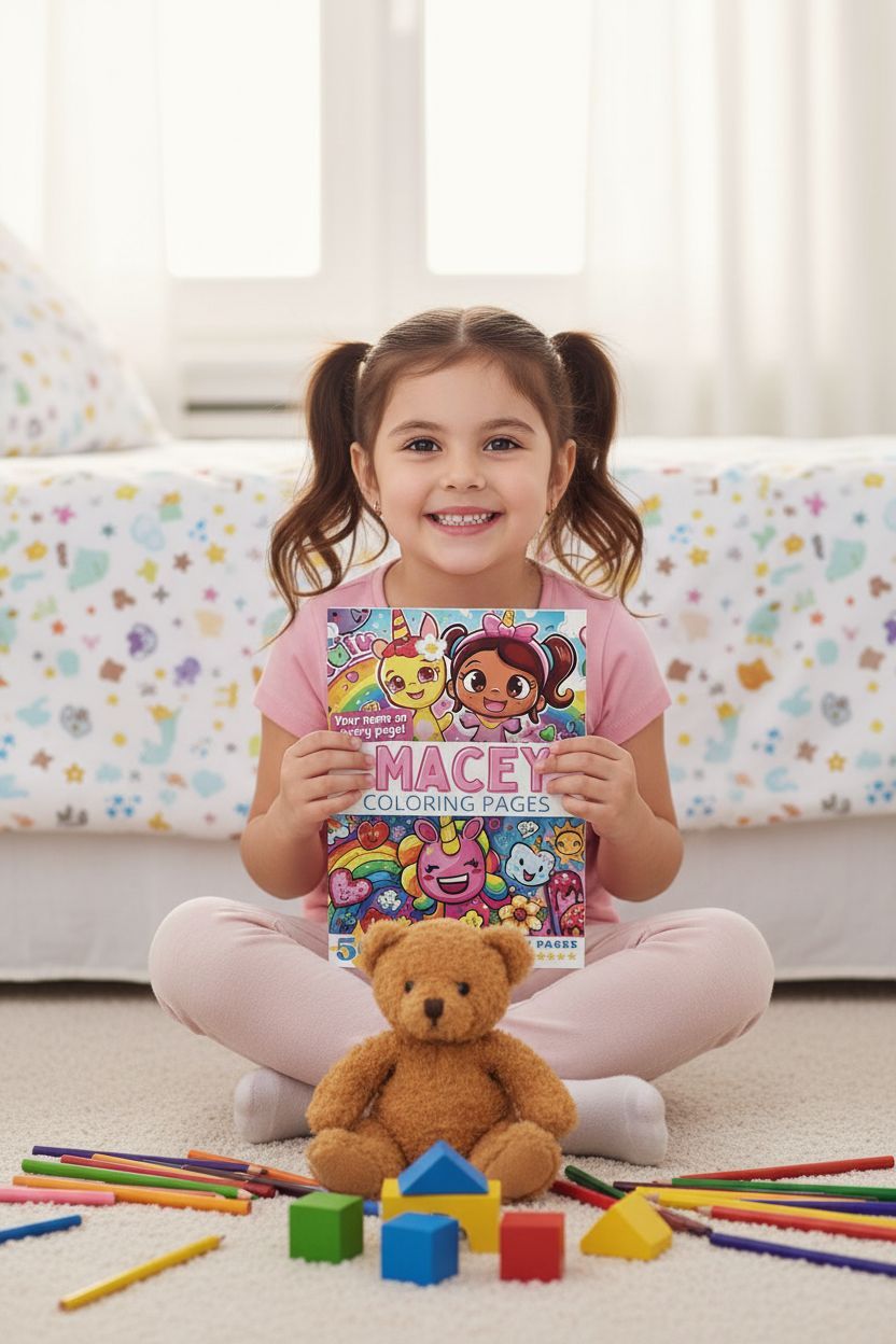 Macey personal coloring pages