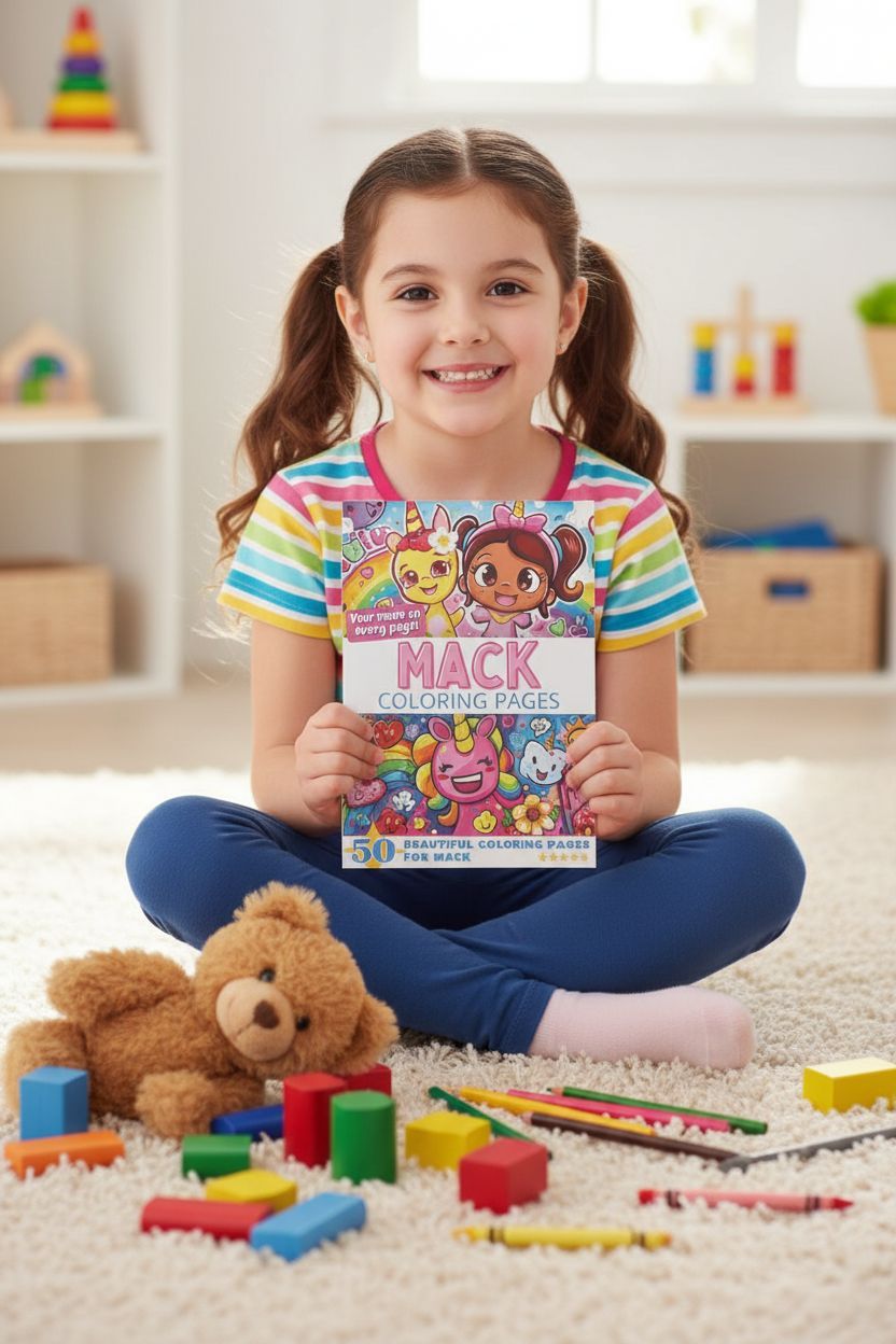 Mack personal coloring pages