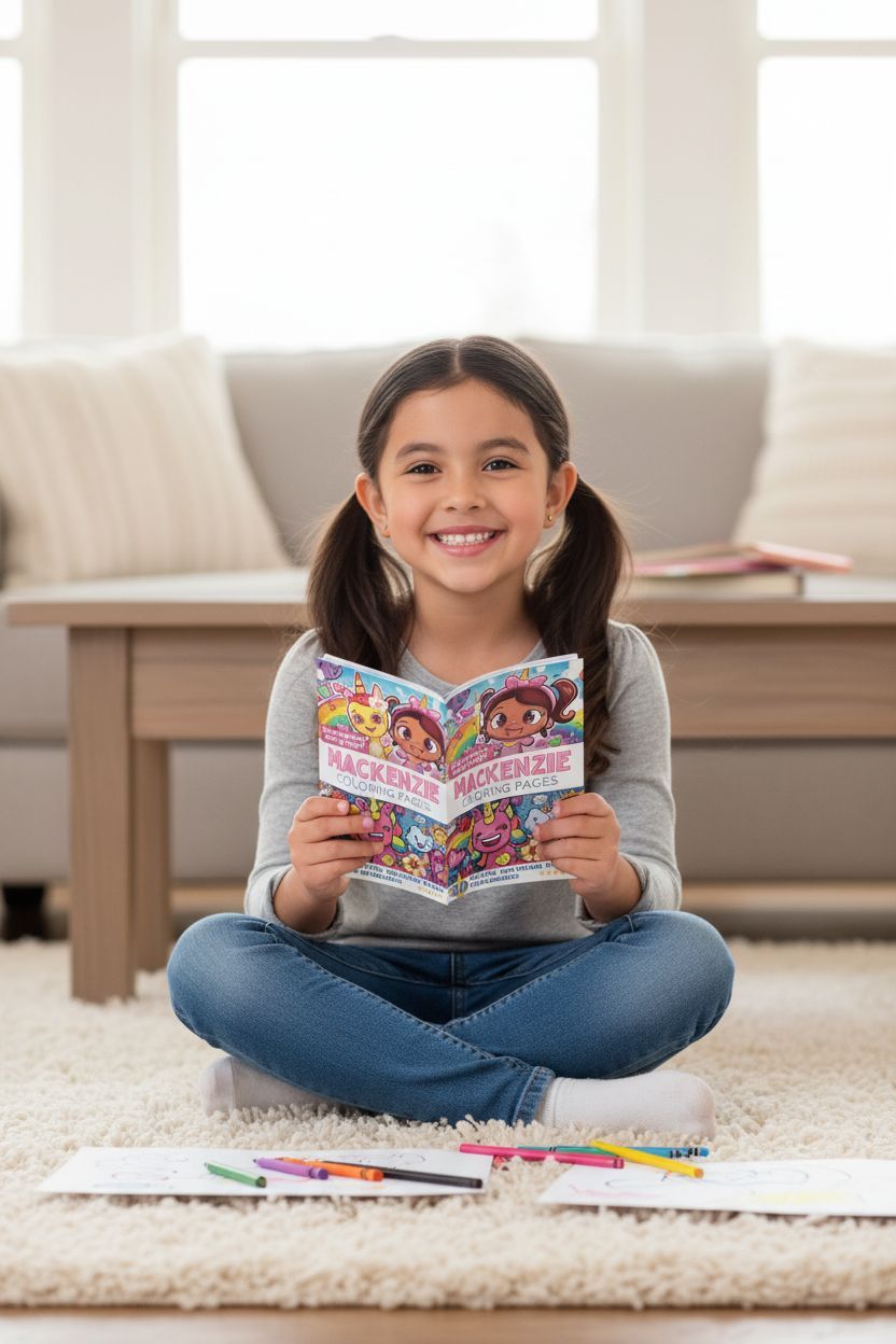 Mackenzie personal coloring pages